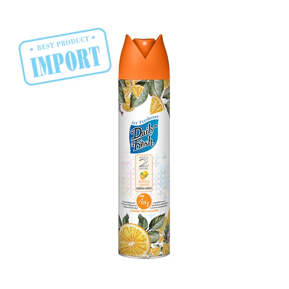 Xịt Phòng Daily Fresh Cam 300ml siêu khử mùi hương thơm sang trọng xịt mọi không gian hàng nhập khẩu