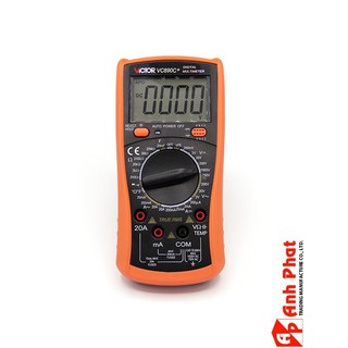 Đồng hồ vạn năng, đồng hồ VOM hiện số VICTOR VC-890C+