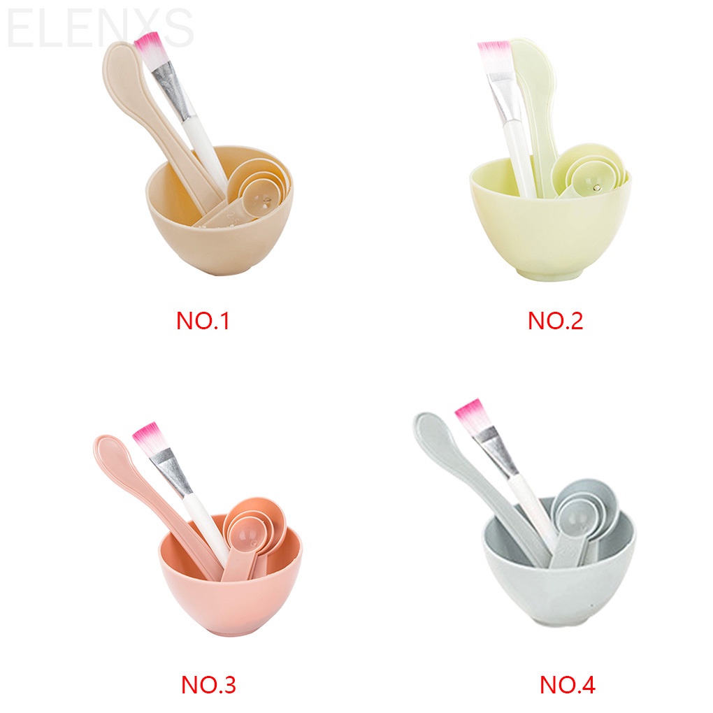 Bộ Dụng Cụ Đắp Mặt Nạ 4 Món Tiện Dụng