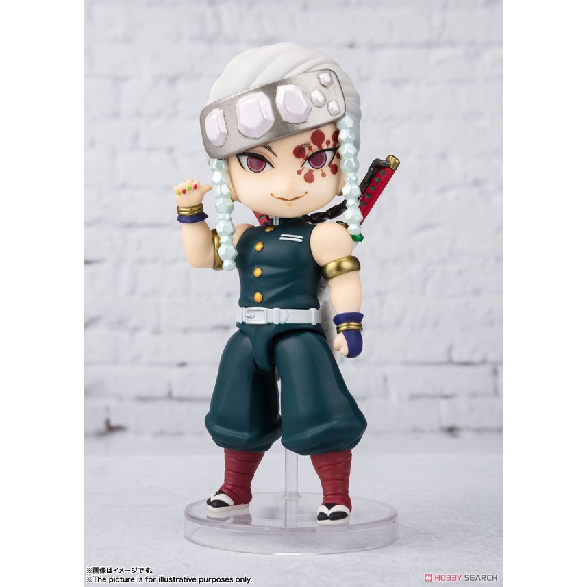 Mô Hình TENGEN UZUI Demon Slayer Kimetsu No Yaiba Figuarts Mini Bandai Đồ Chơi Figure Anime Nhật