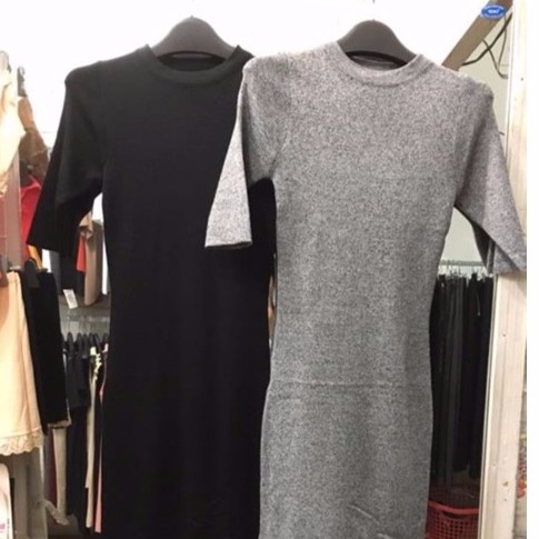 Váy body tay lỡ