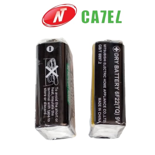 Pin 9V Mitsubishi 6F22/1S vỉ 1 viên chính hãng NT CATEL