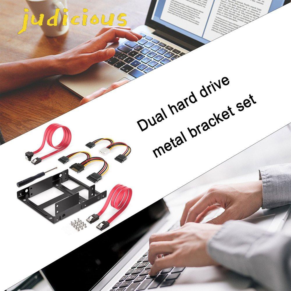 Khay Đựng Ổ Cứng Trong 2x 2.5 Inch Ssd Sang 3.5 Inch | BigBuy360 - bigbuy360.vn