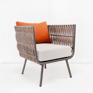 Sofa đơn đan dây ngoài trời Queenie