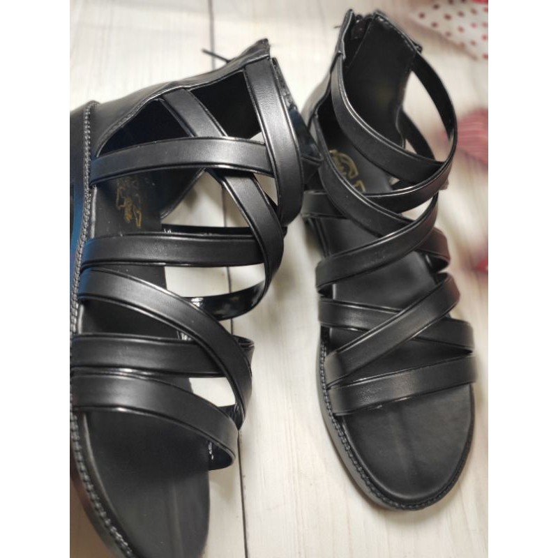 [Hình thật] [Siêu rẻ] Sandal bệt quai đan chéo.