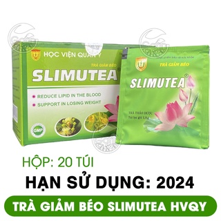 Trà giảm béo slimutea Học Viện Quân Y 20 gói giảm mỡ máu, giảm hấp thu chất béo vào cơ thể Học Viện Quân Y Việt Nam