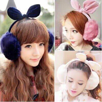 Bịt tai bông siêu cute