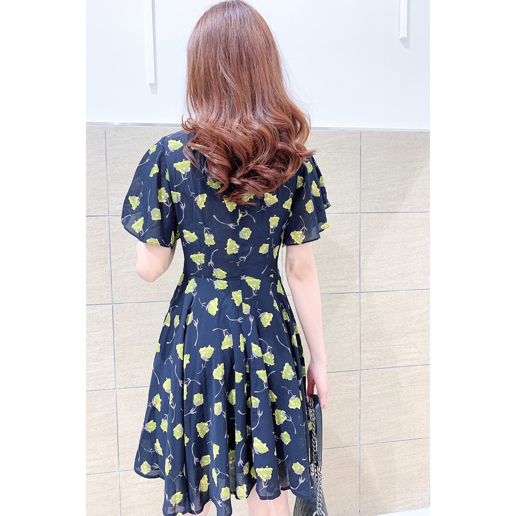 Đầm xòe ngắn tay xòe nhún ngực DEA0201- 20Again | BigBuy360 - bigbuy360.vn