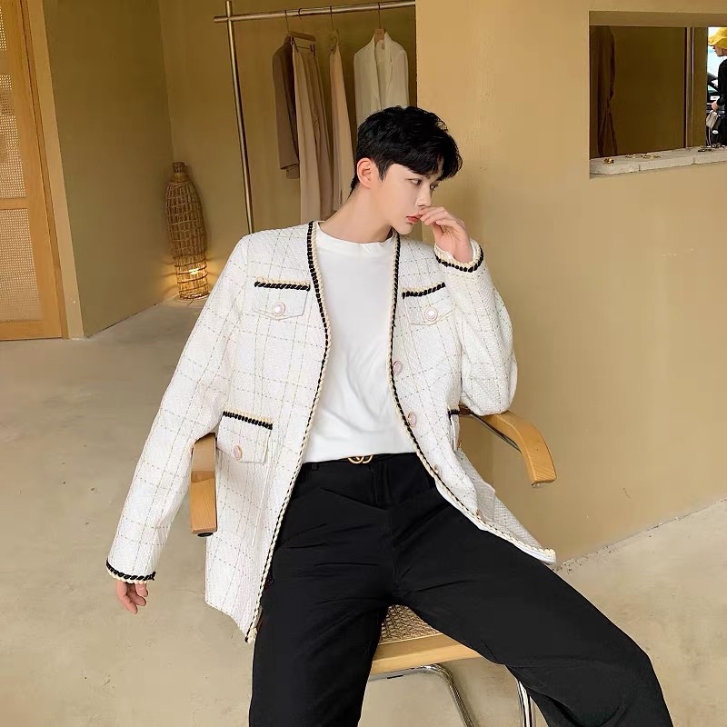 ÁO KHOÁC DẠ TWEED PHONG CÁCH TRẺ TRUNG CHO NAM |TAHISHOP|