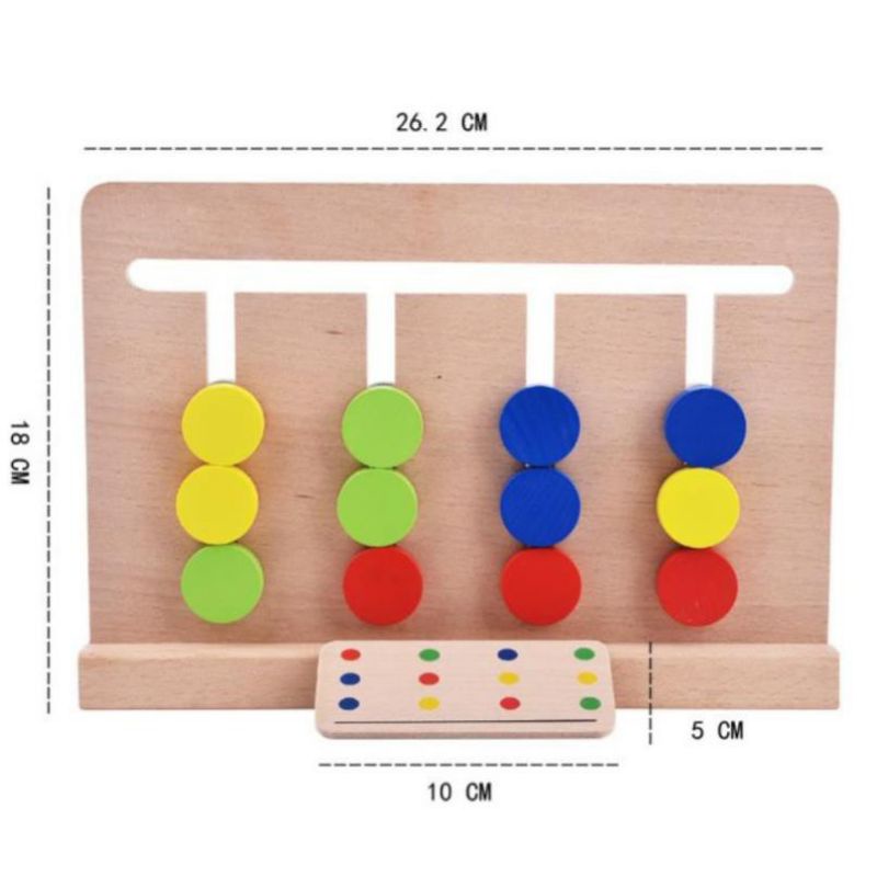 Giáo cụ Montessori - Bộ toán học tư duy logic