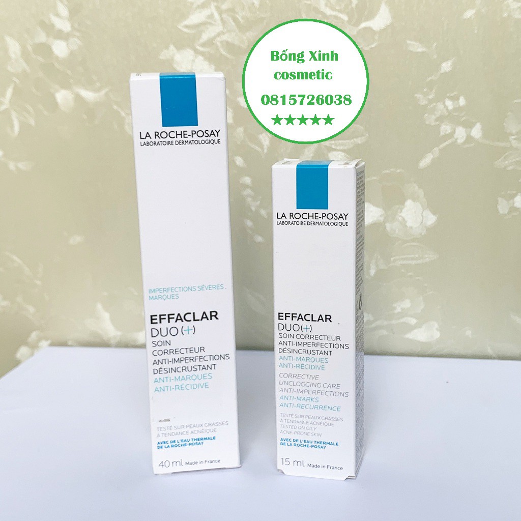 Kem giảm mụn La Roche Posay Effaclar Duo+