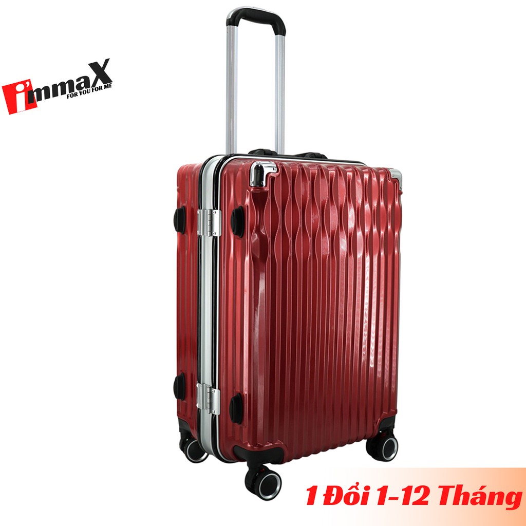 Vali nhựa nắp gập immaX A19 size 24inch ký gửi hành lý bảo hành 2 năm chính hãng, 1 đổi 1 trong 12 tháng