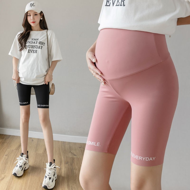 Quần Legging Lửng Thời Trang Mùa Hè Hàn Quốc Cho Mẹ Bầu