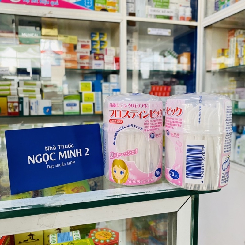 ✅ [Chính Hãng] Tăm Chỉ Nha Khoa Oraltana 70 chiếc Tăm chỉ nha khoa / Chỉ kẽ răng Shining Teeth [Hộp 70 cây]