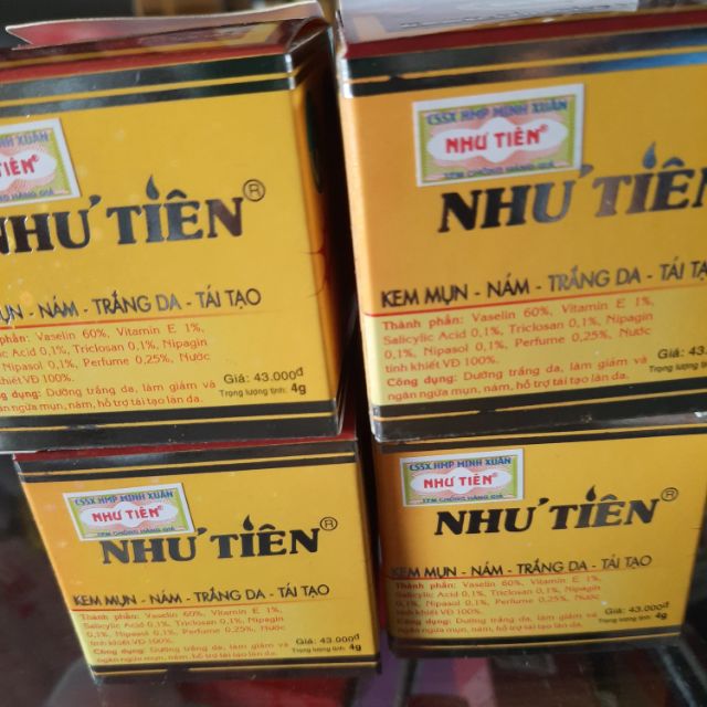 Kem như tiên mụn, nám, trắng da , tái tạo 4g