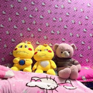Cuộn 10m giấy dán tường hello kitty
