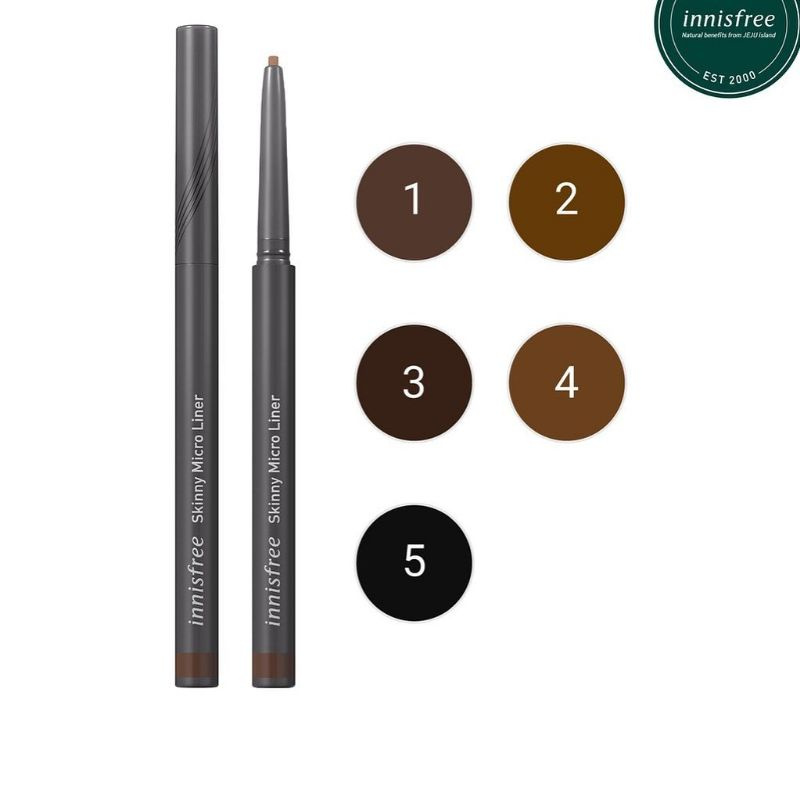 Kẻ Mắt Siêu Mảnh Chống Thấm Nước INNISFREE Skinny Micro Liner #4