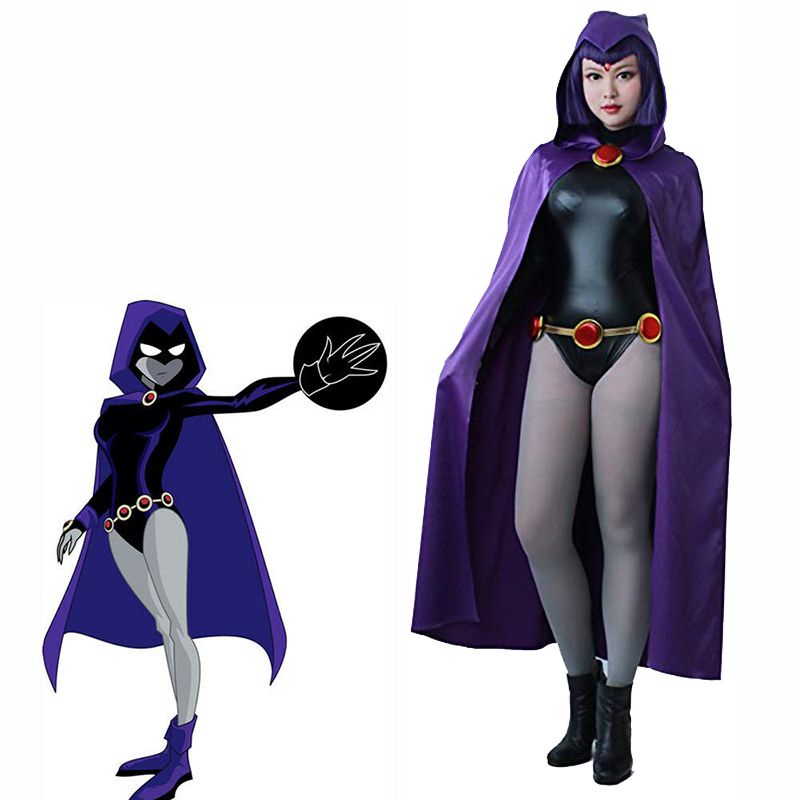 Áo liền quần Cosplay Nhân Vật Siêu Anh Hùng Titan Raven
