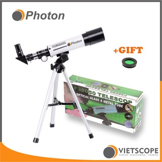 Kính Thiên Văn Khúc Xạ 50F360 Photon - Quan Sát Mặt Trăng Và Các Hành Tinh