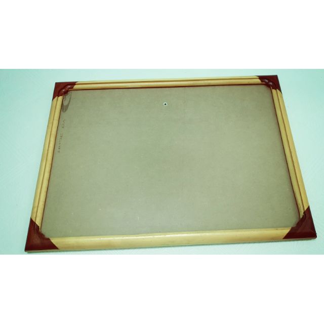 Khung bằng khen 30 x 40 cm viền gỗ