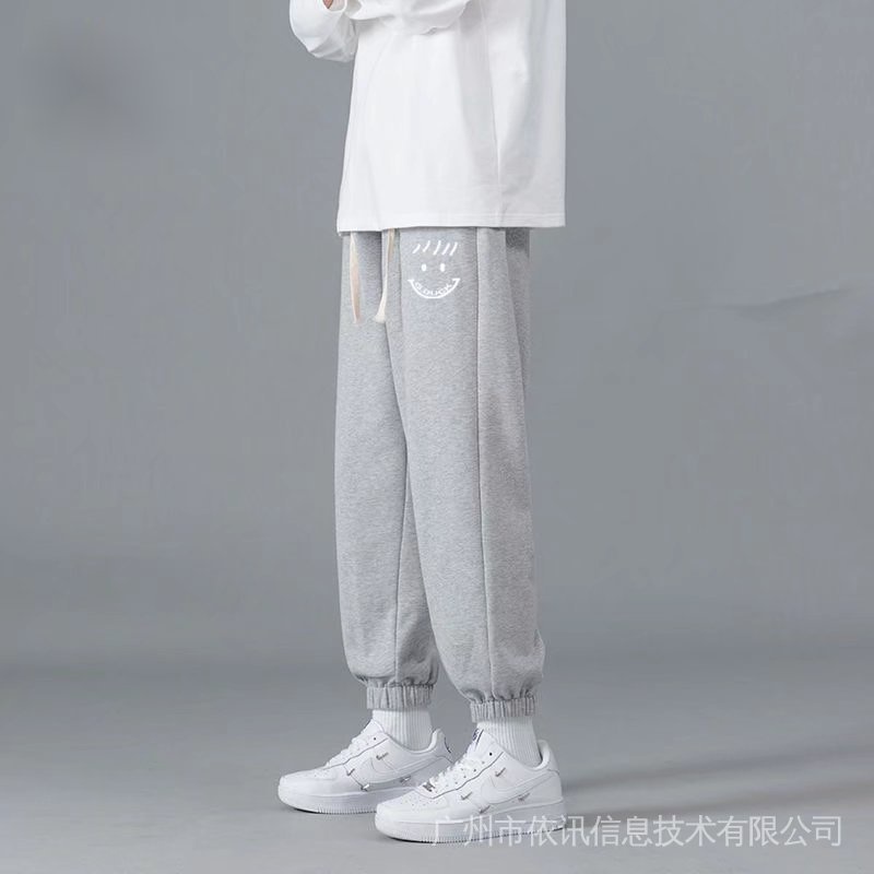 Quần Jogger Màu Đen Dáng Rộng d5 Năng Động Thời Trang Dành Cho Nam