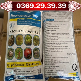 Thuốc Hoanganhbul 72WP phòng trừ nấm bệnh thán thư, rỉ sắt, đốm vàng lá, dưỡng xanh lá