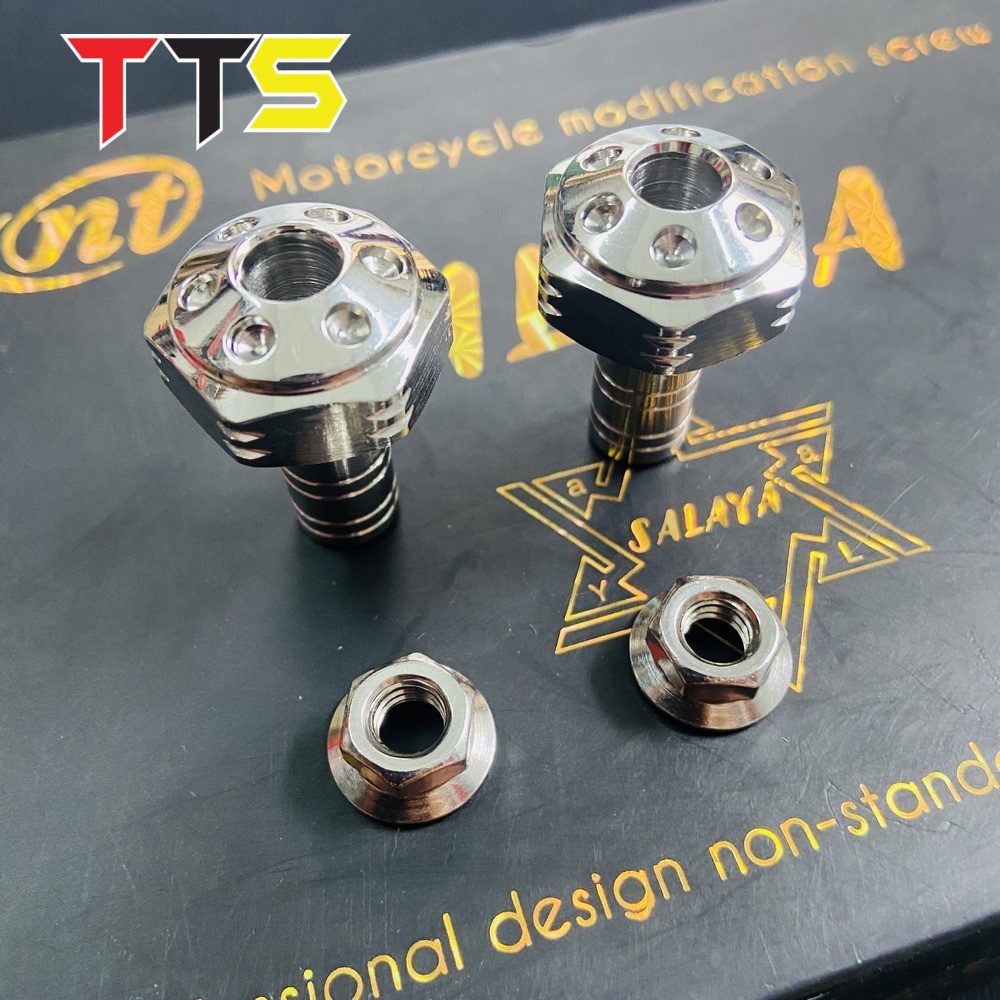 ỐC NÒNG SÚNG TĂNG SÊN KÈM TÁN SALAYA CHẤT LIỆU INOX 304 BAO RỈ SÉT