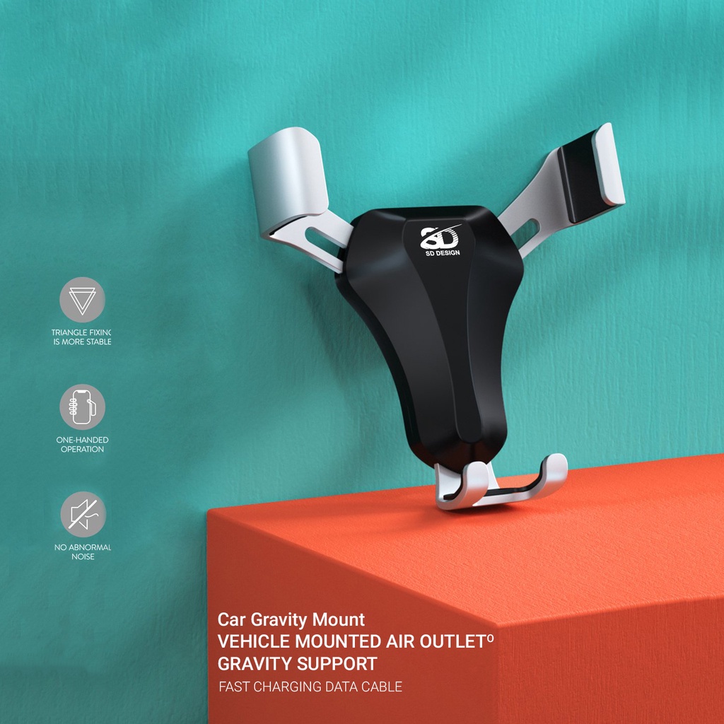 Giá đỡ điện thoại SD-Z3 gắn điều hòa ô tô