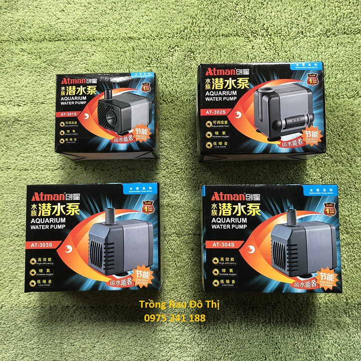 Máy bơm bể cá Atman AT 302S