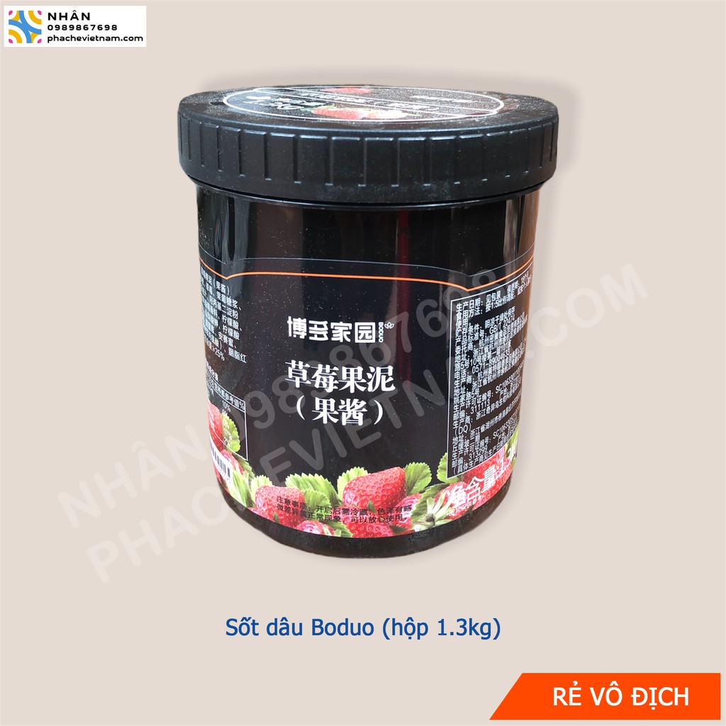 Sốt dâu Boduo hộp đen