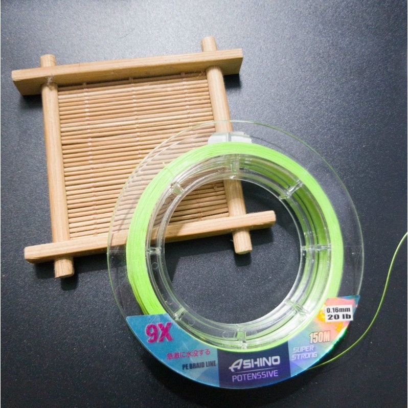 Dù chìm Ashino 9X 9 sợi bện vào nhau siêu mịn