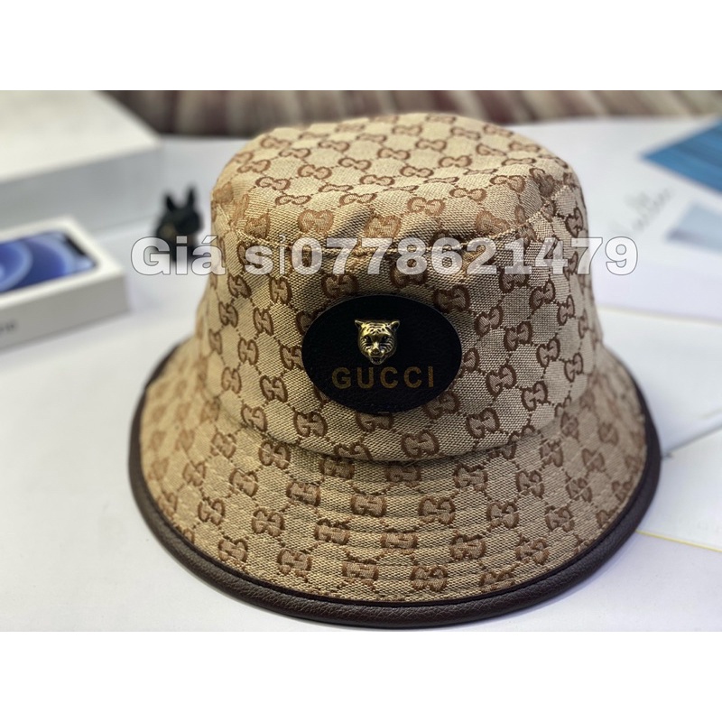 Mũ bo bucket gg mạc da đầu soi in chữ Bo bucket thời trang nam nữ