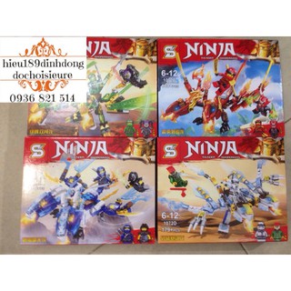Lắp ráp xếp hình Ninjago 1072 : Rồng