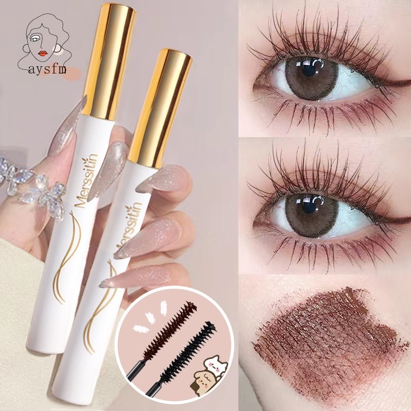 Mascara Màu Sắc Uốn Cong Làm Dày Và Dài Mi Chống Thấm Nước