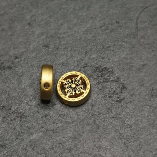 KHO SỈ  Charm bánh xe pháp luân 12mm - Hàng loại 1 cực đẹp PL021