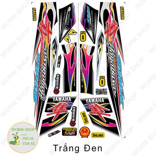 Tem rời SIRIUS 110 HAYABUSA Nhiều lựa chọn màu sắc - Tem 3 lớp cao cấp