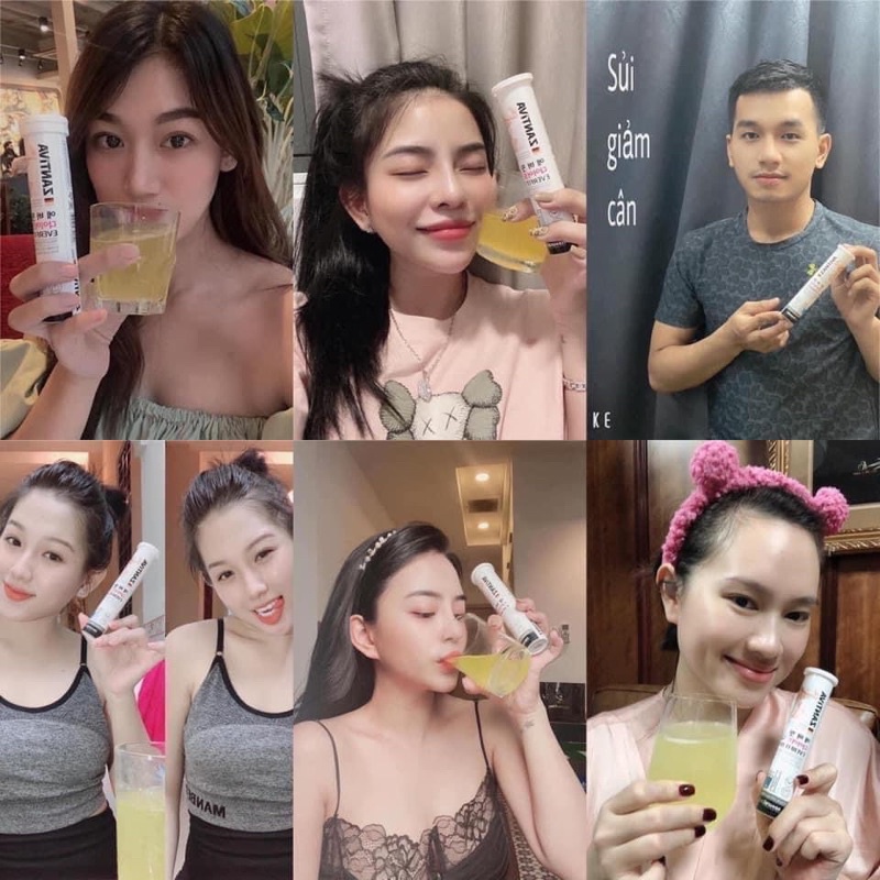 Viên sủi giảm cân an toàn Zantiva