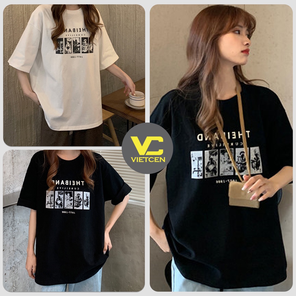 Áo Thun The Band Form Rộng Phông 3158 Tay Lỡ Vintage Unisex Nam Nữ Ulzzang - VIETCEN