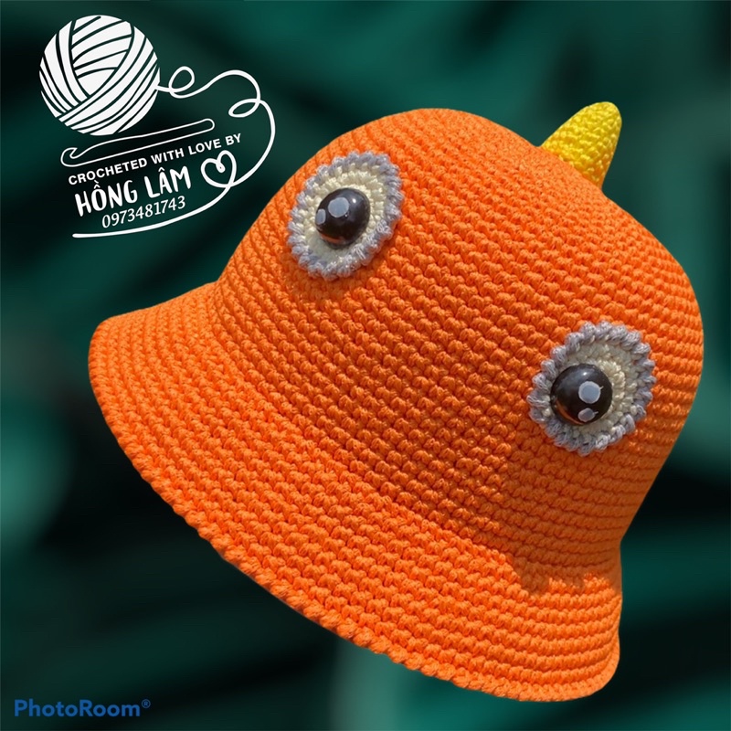 Set Sợi Móc Mũ Khủng Long