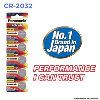 Vỉ 5 viên pin cr2032 panasonic chính hãng