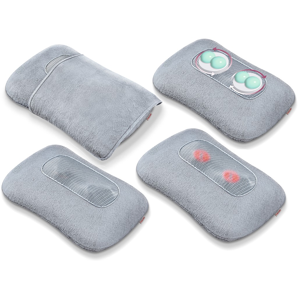 Gối massage có đèn hồng ngoại Beurer MG145-Hàng chính hãng,bảo hành 24 tháng