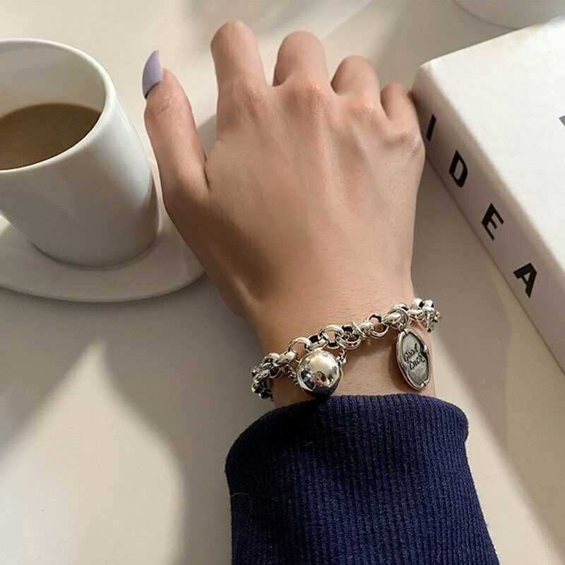 Vòng Tay Bạc 925 Đính Hạt May Mắn