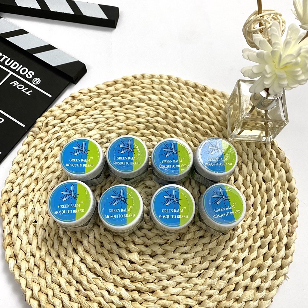 Sáp Bôi Vết Muỗi Đốt Green Balm Mosquito Brand cho bé