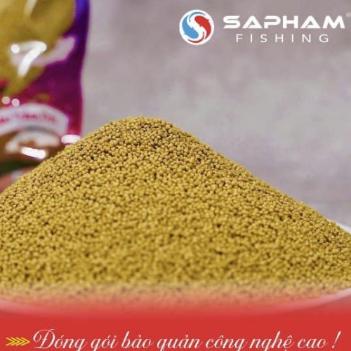 Mồi câu chép hạt Sapham - Dạng hạt 500g / gói - Đồ câu sapham
