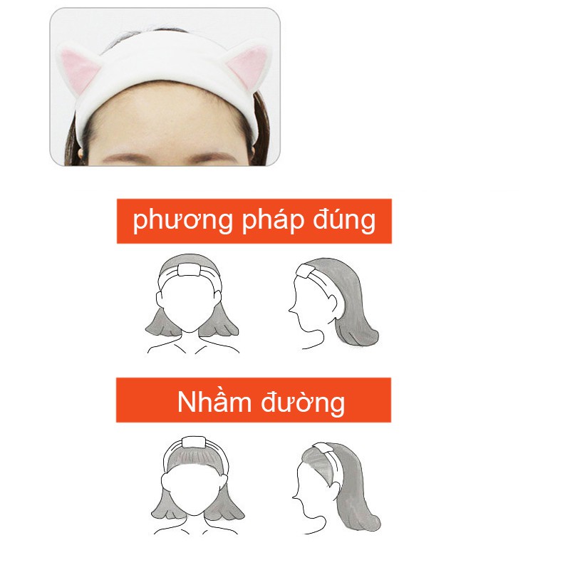 Xiaozhainv Băng Đô Tai Mèo Đơn Giản Dành Cho Nữ