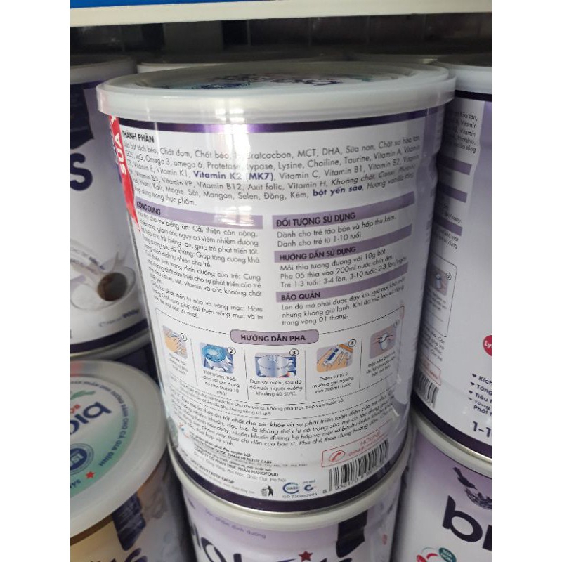 Sữa bột BIOKIDS pedia 900g date mới