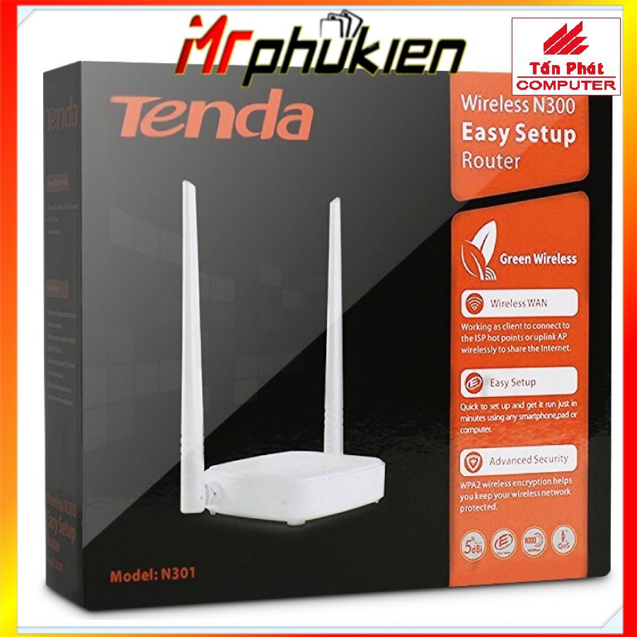 Bộ Phát Wifi Tenda N301 - MrPhukien