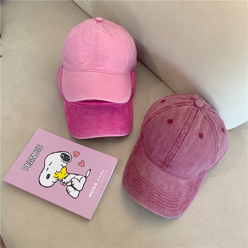 Mũ lưỡi trai thiết kế màu trơn đơn giản thời trang