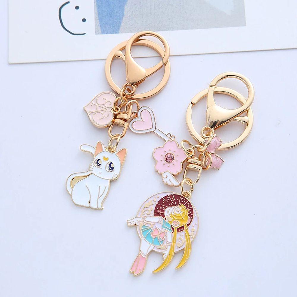Móc Khóa Kim Loại Hình Nhân Vật Anime PEWANY Đáng Yêu