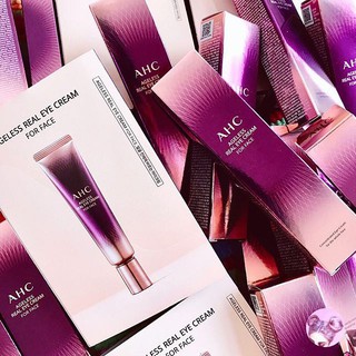 [TUÝP BÉ 12ML] Kem mắt AHC Ageless Real Eye Cream For Face 12ml